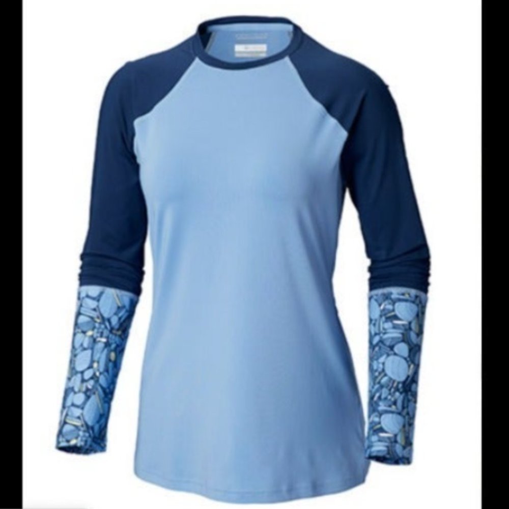 NWT Columbia Sandy Trail Long Sleeve Omni-Wick UPF Shirt XS